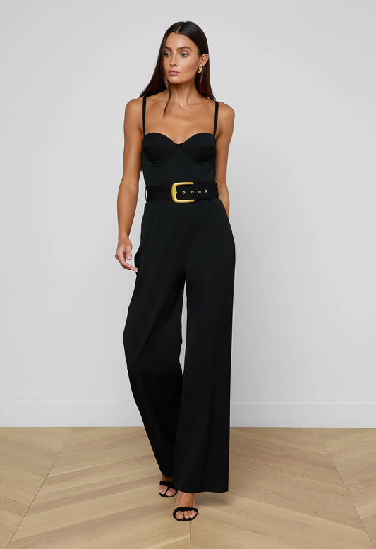 Jessa Bustier Tailored Jumpsuit