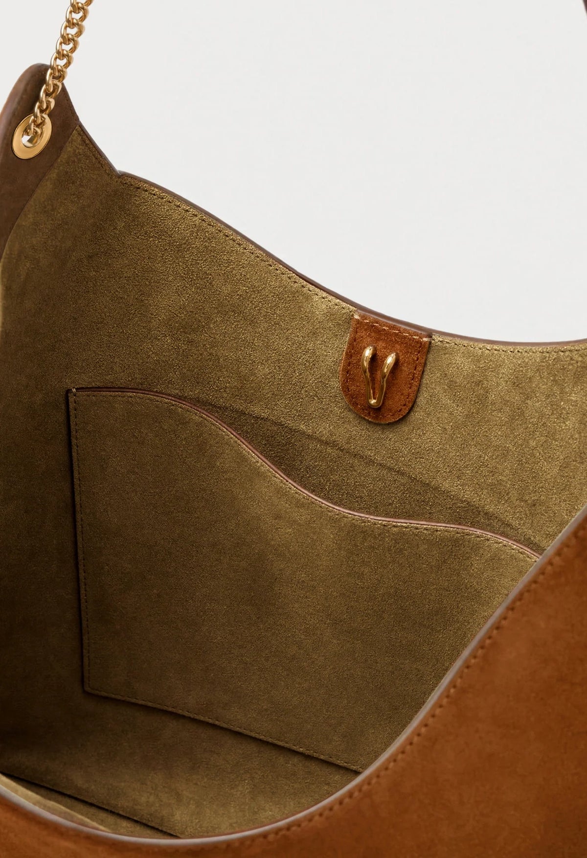 Suede Jour Bag
