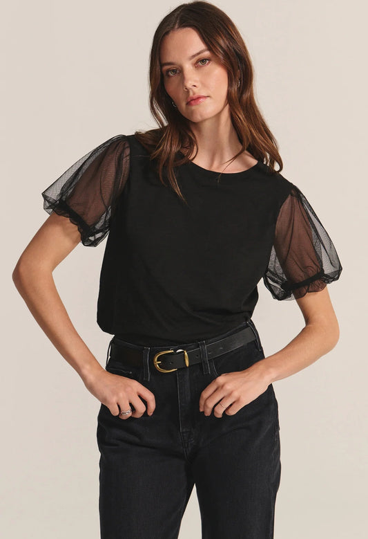 Justine Cotton Slub Novelty Top