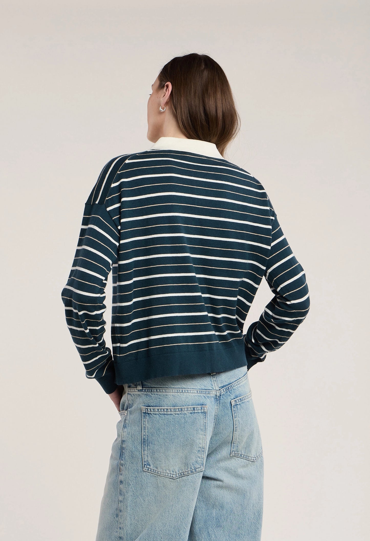 Kaelin Lux Cotton Cashmere Sweater