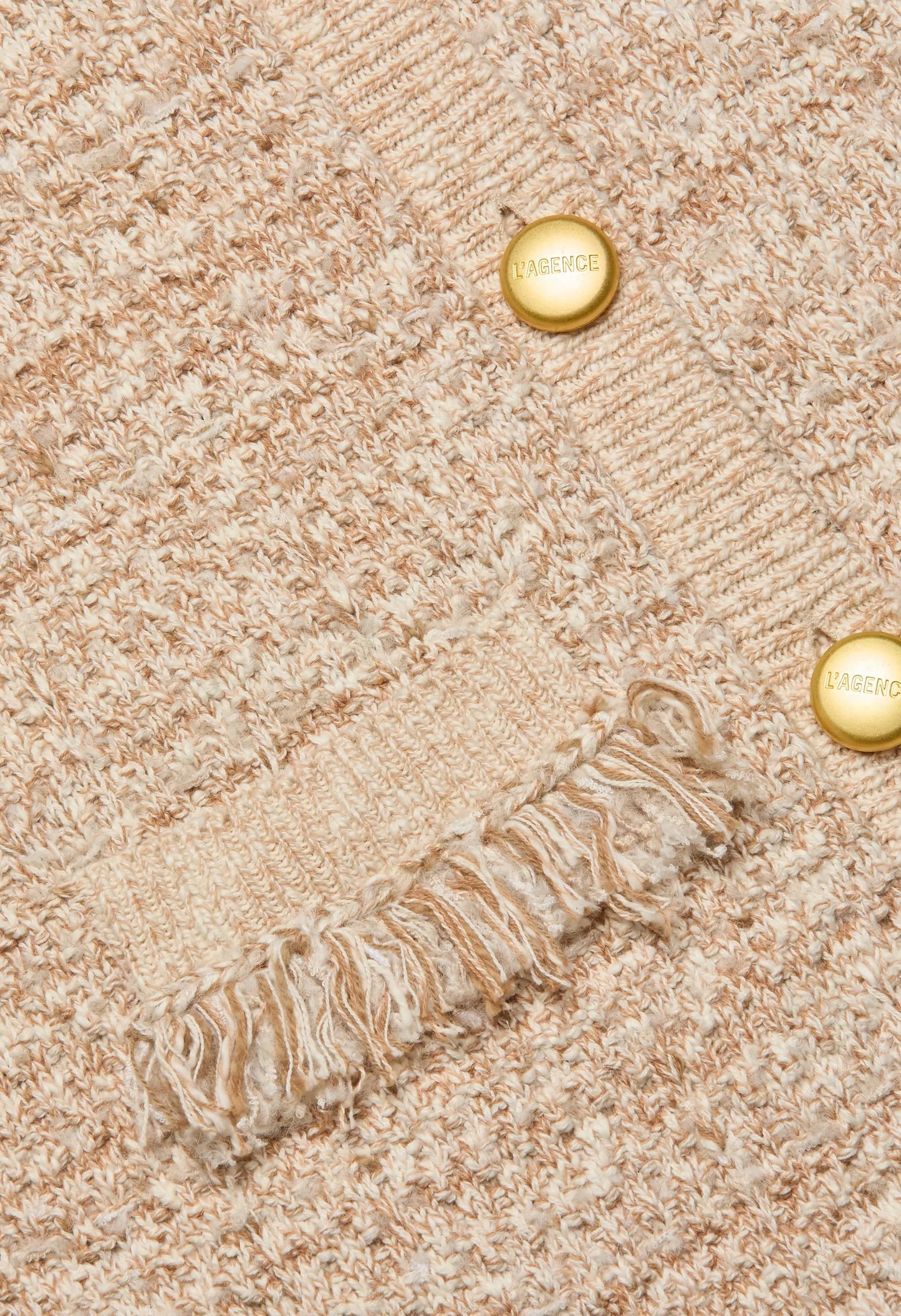 Kastoria Fringe Trim Cardigan
