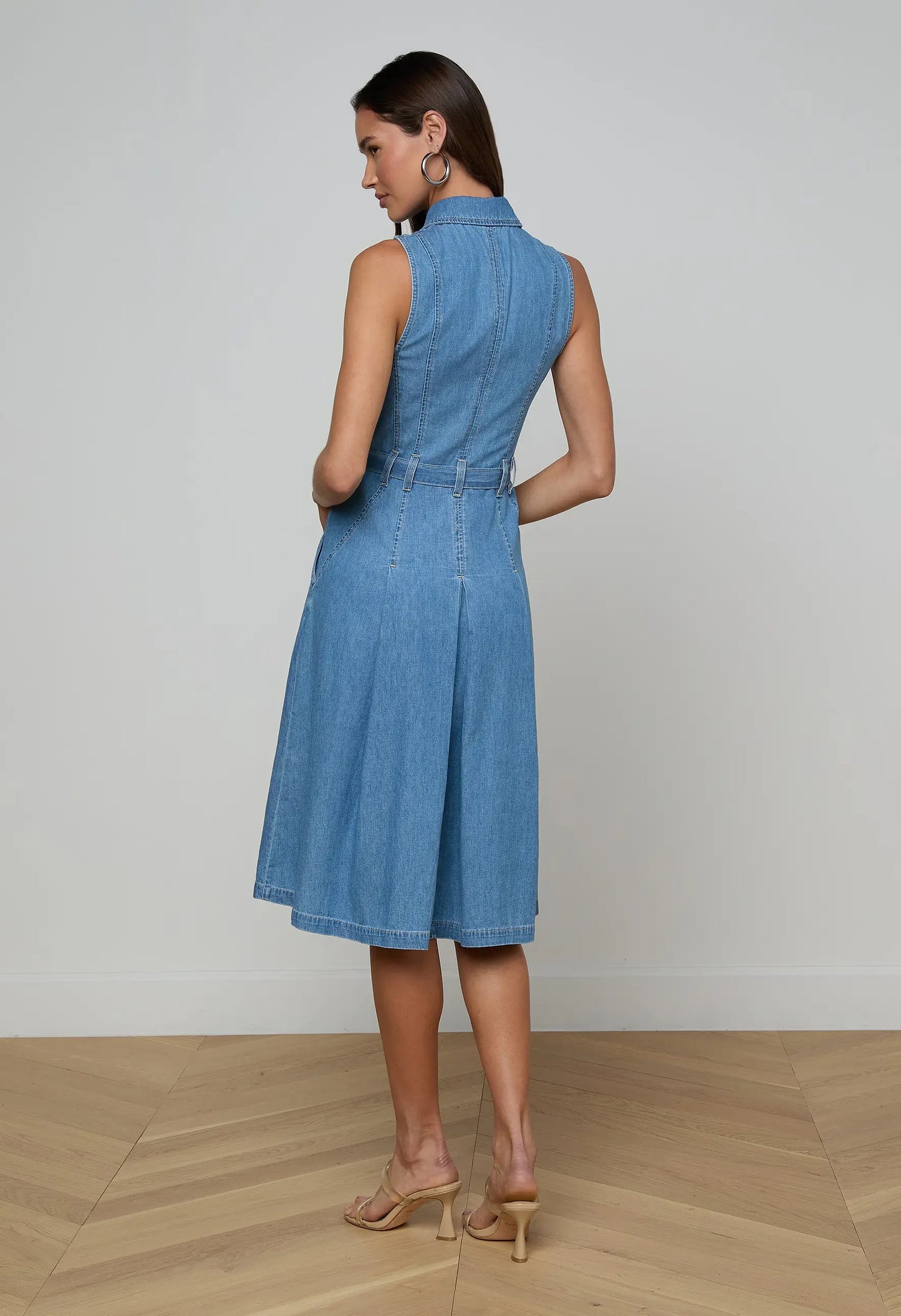 Kieran Belted Shirt Dress