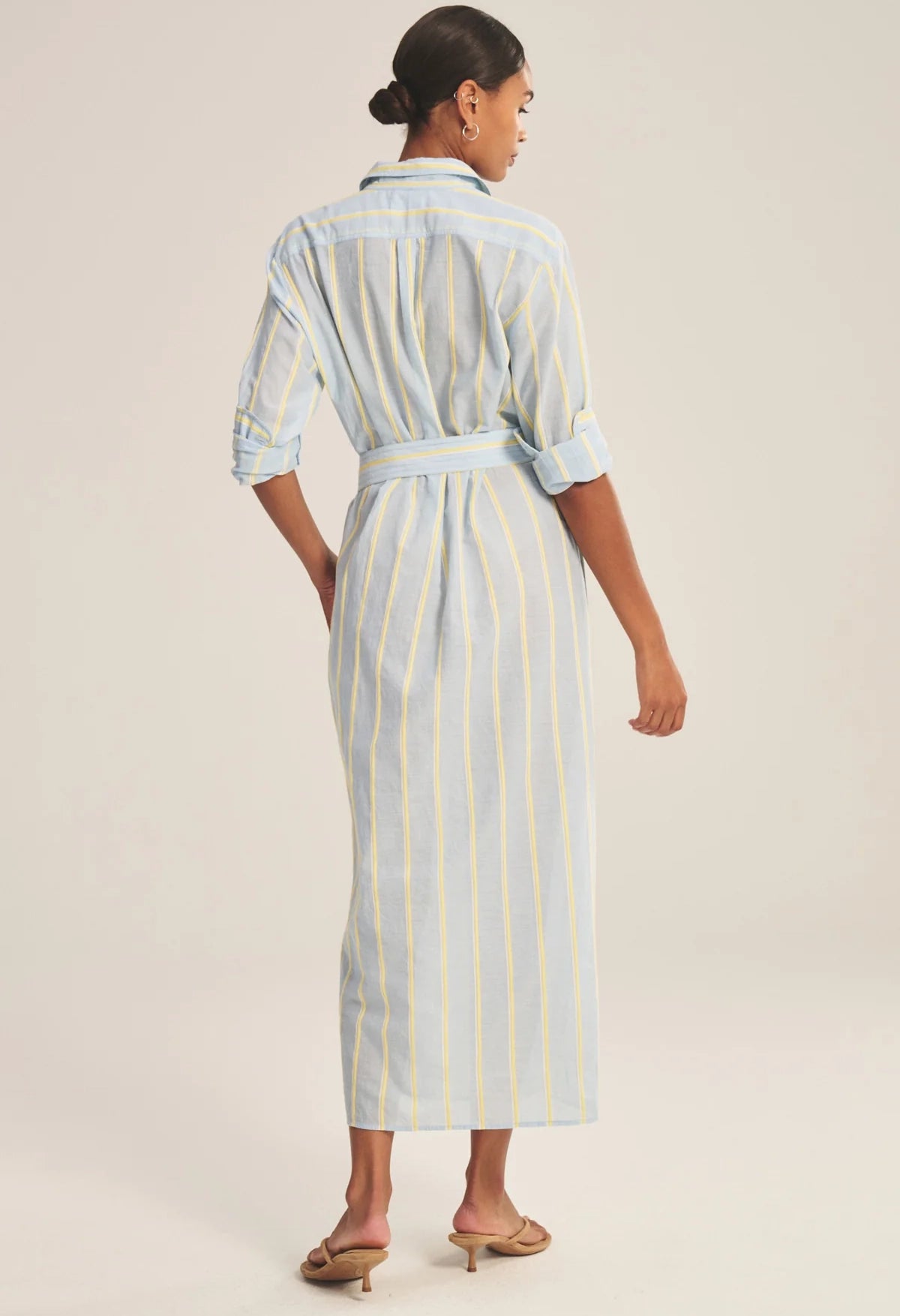Kimora Yarn Dyed Stripes Dress