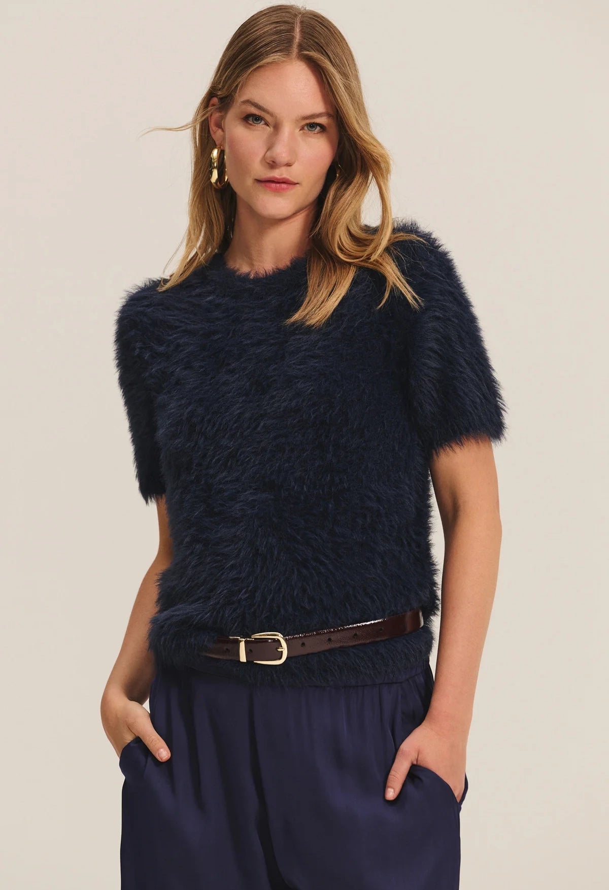 Kit Feather Yarn Sweater