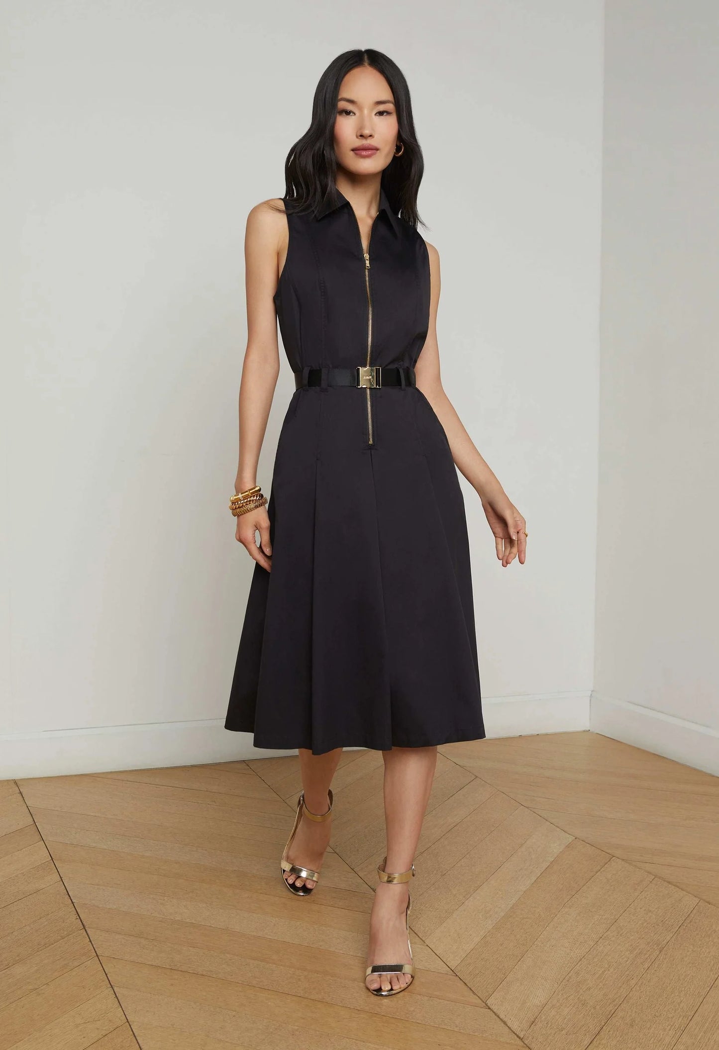 Kylo Belted Shirt Dress