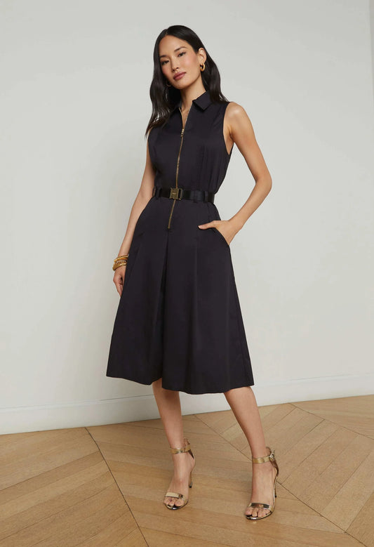 Kylo Belted Shirt Dress