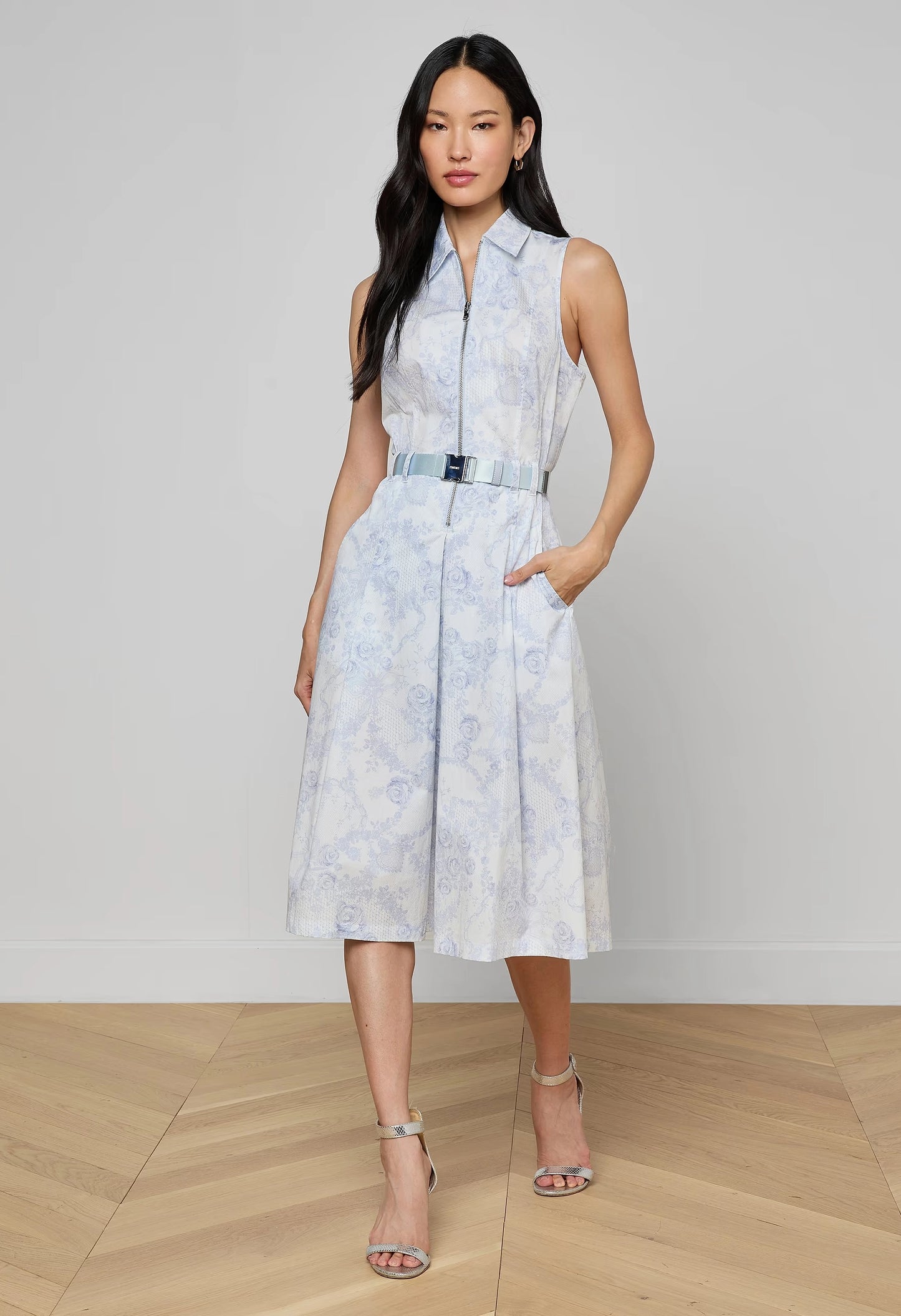 Kylo Belted Shirt Dress