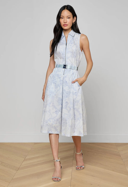 Kylo Belted Shirt Dress