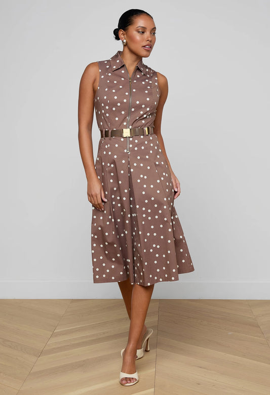 Kylo Belted Shirt Dress