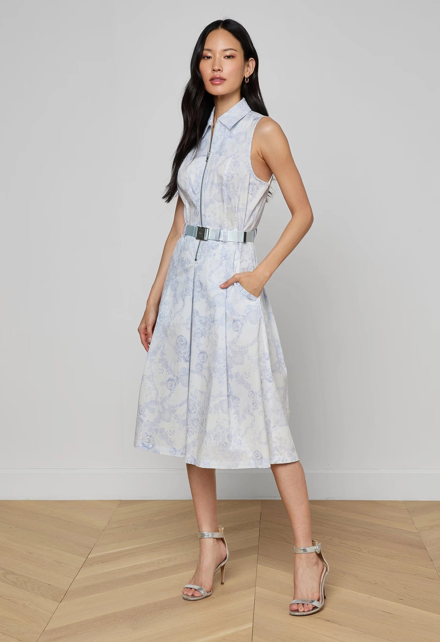 Kylo Belted Shirt Dress