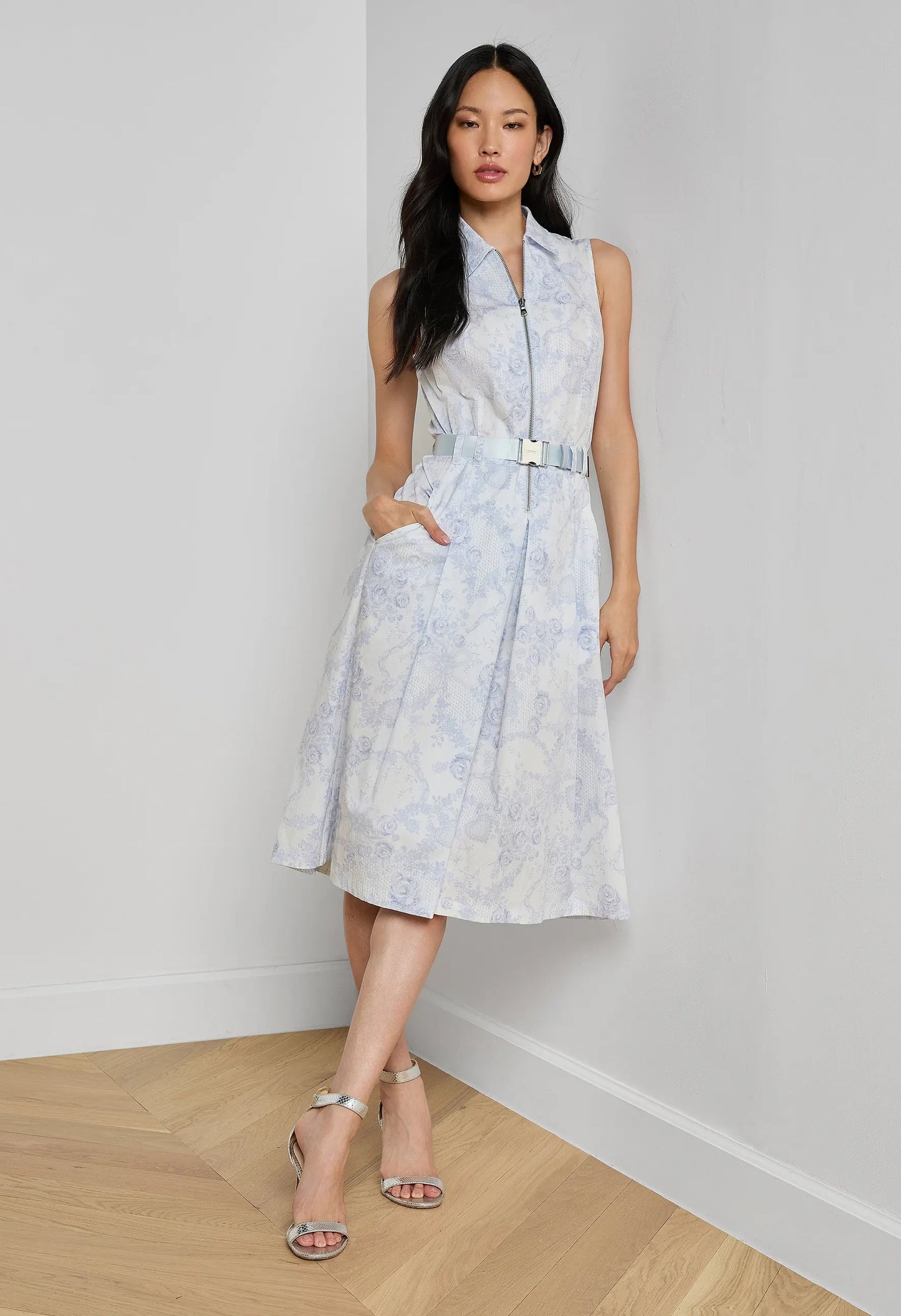 Kylo Belted Shirt Dress