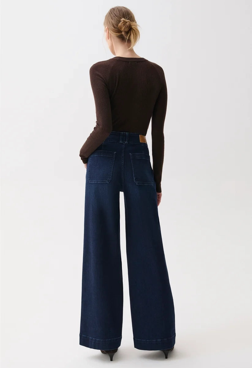 Lana High Rise Ultra Wide Leg Jean