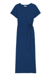 Lavi Tied T-shirt Dress with Slit