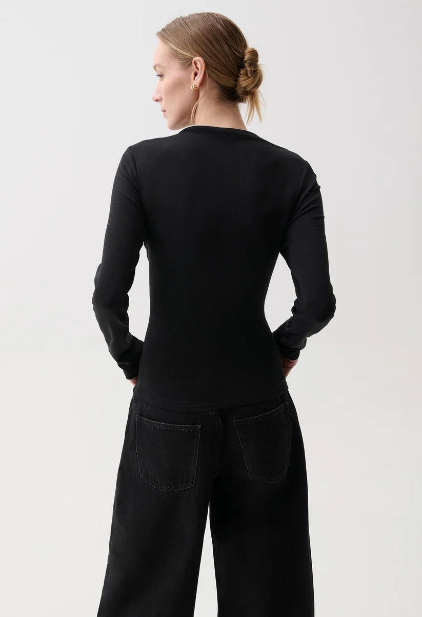 Lena Asymmetrical Knit Top