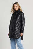 Liberty Vegan Leather Quilted Coat