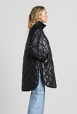 Liberty Vegan Leather Quilted Coat