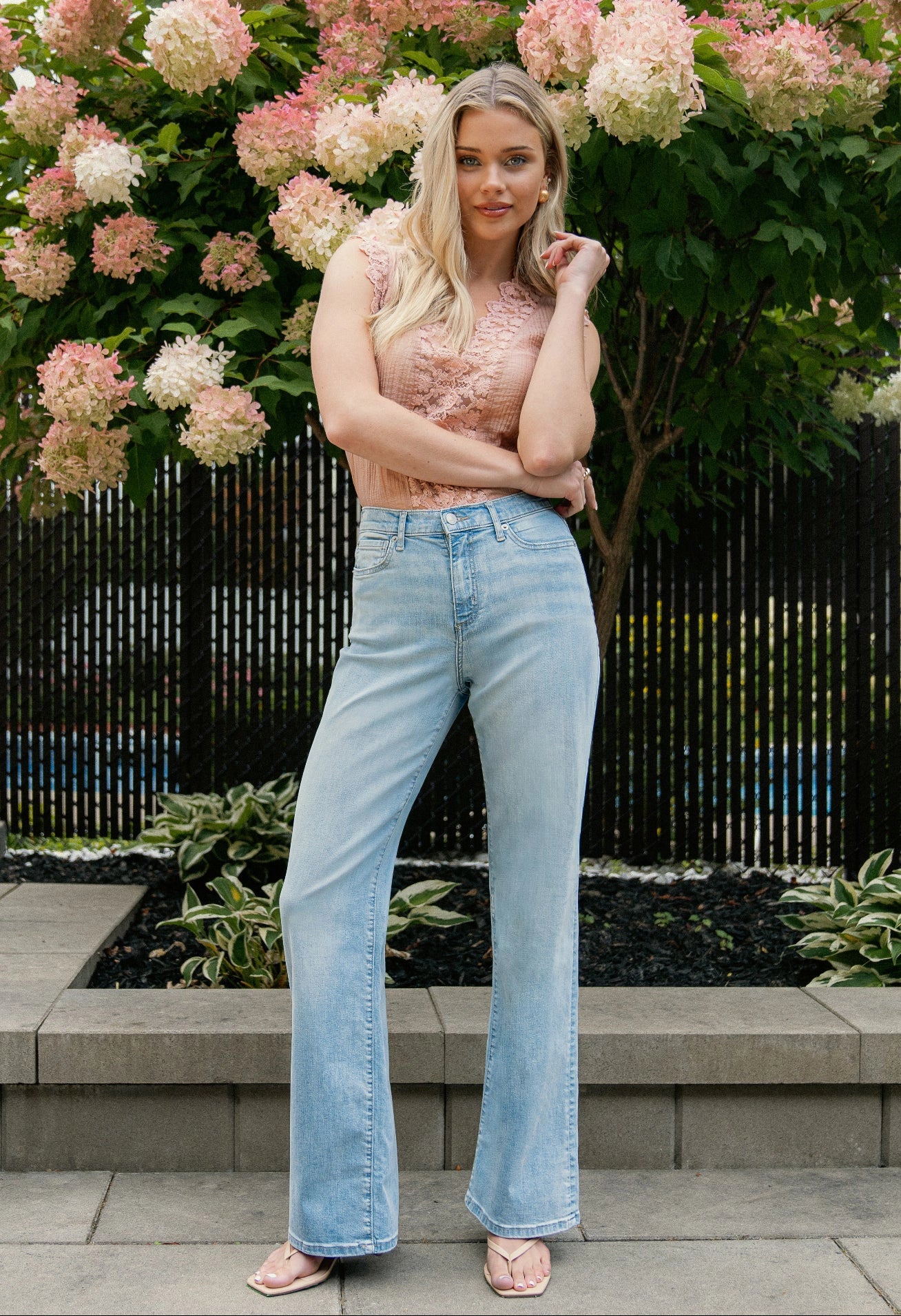 Lily Wide Leg Classic Rise