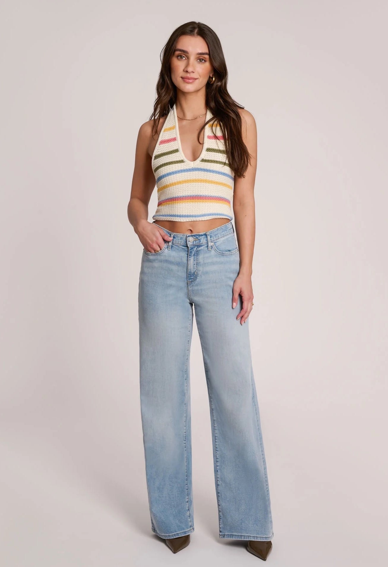 Lily Wide Leg Classic Rise
