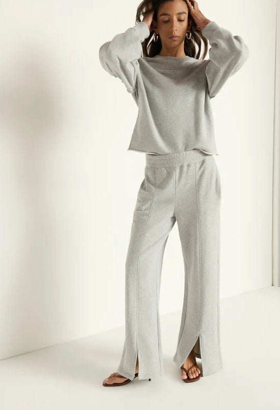 Lincoln Front Slit Knit Pant