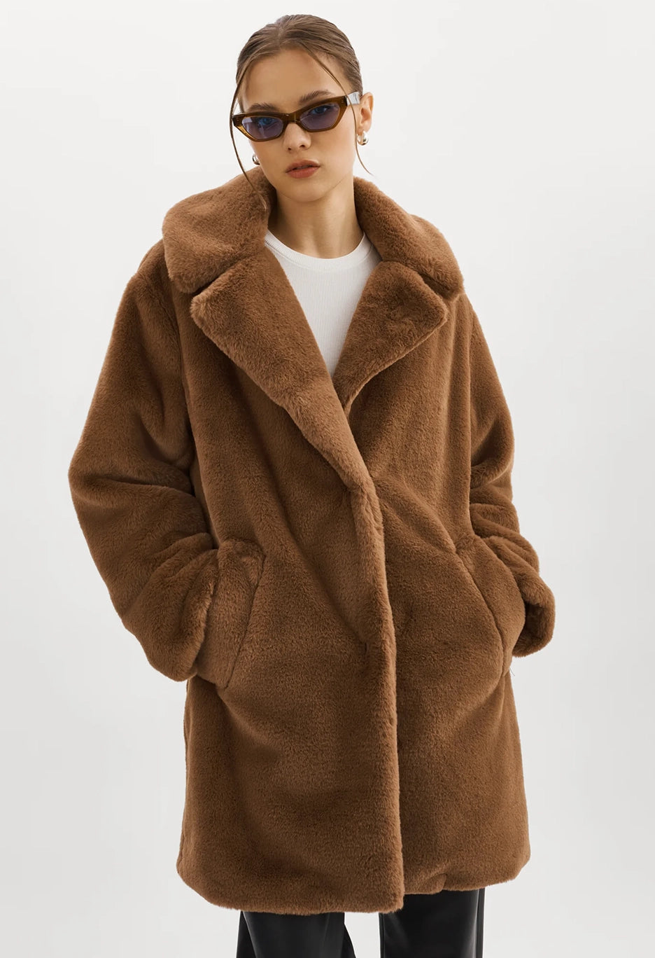 Linnea Faux Fur Coat