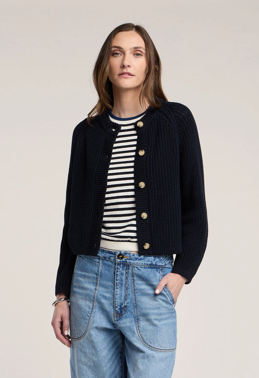 Lisabeth Chunky Pima Cotton Sweater