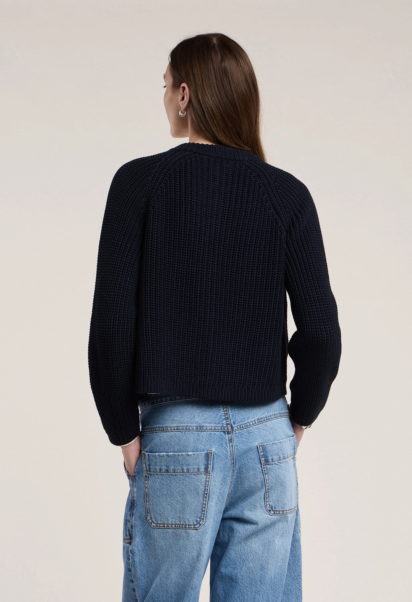 Lisabeth Chunky Pima Cotton Sweater