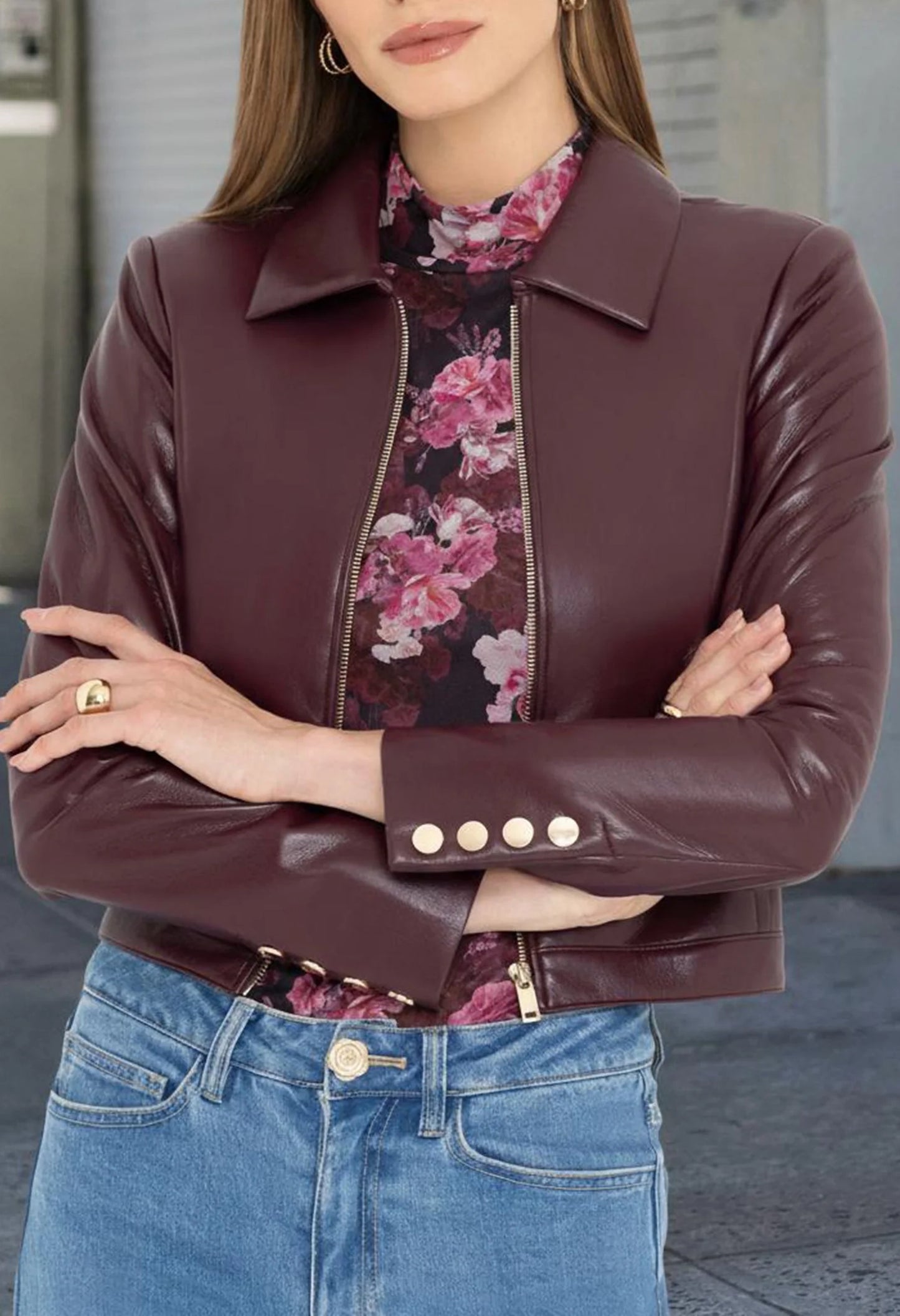 Lola Vegan Leather Jacket