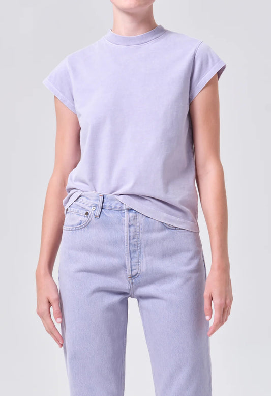 Long Line Bryce Cap Sleeve Tee