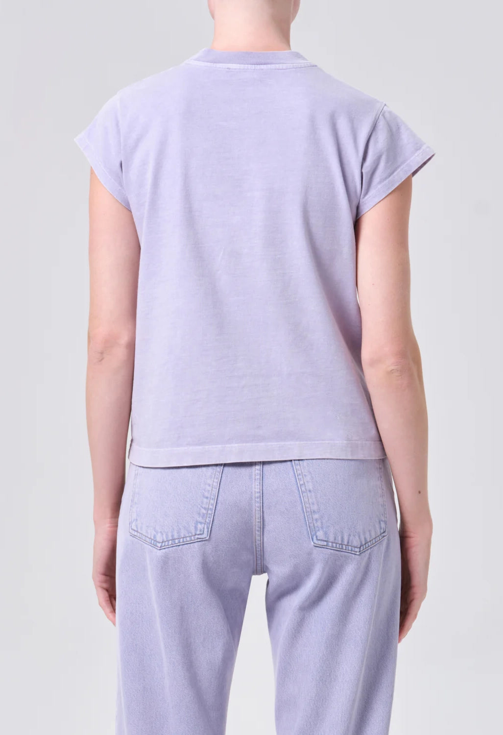 Long Line Bryce Cap Sleeve Tee