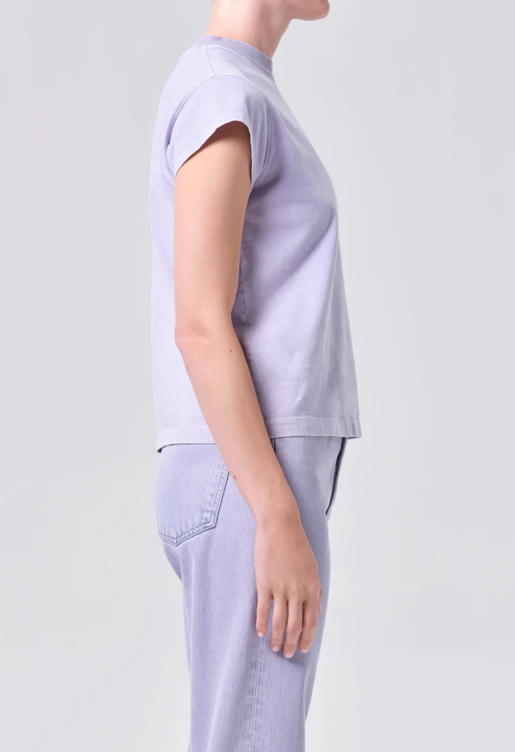Long Line Bryce Cap Sleeve Tee