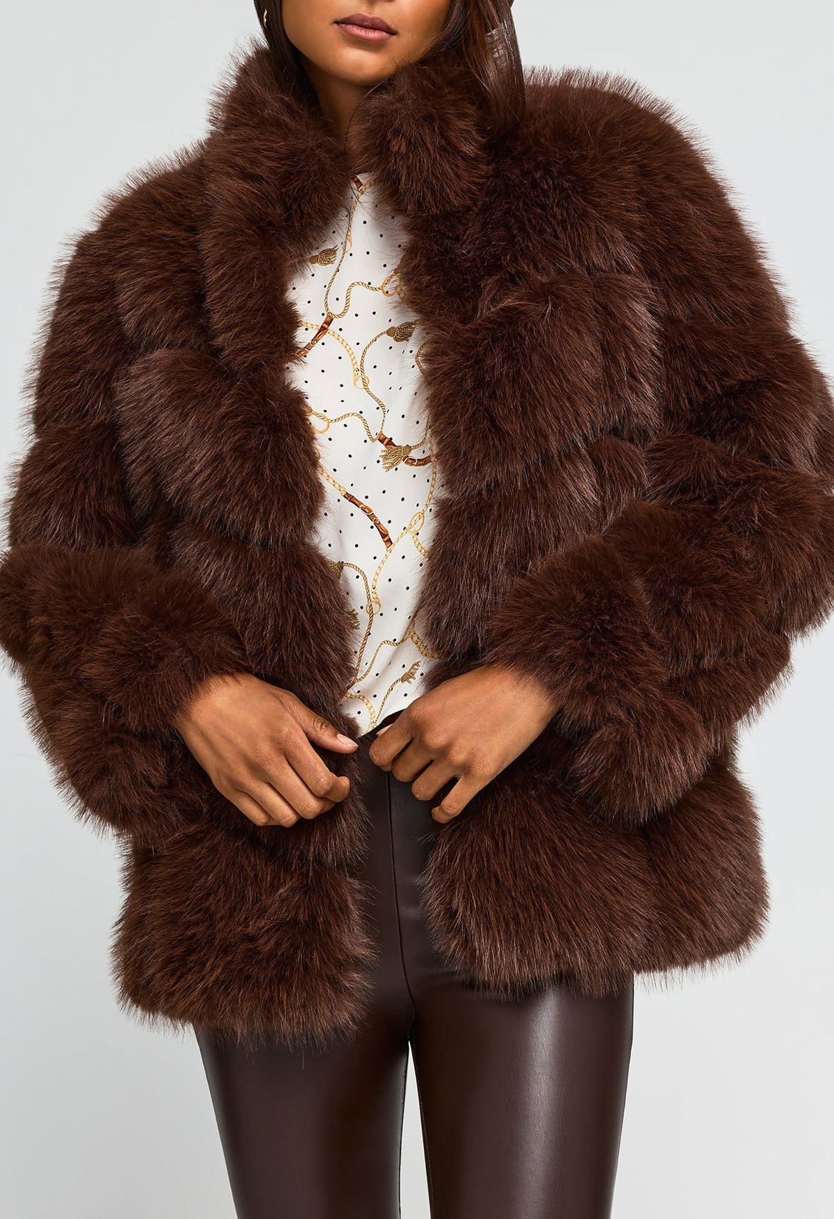 Louisa Faux Fur Jacket