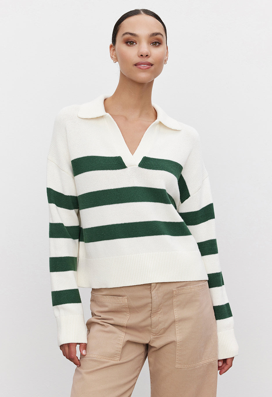 Lucie Cotton Cashmere Pullover