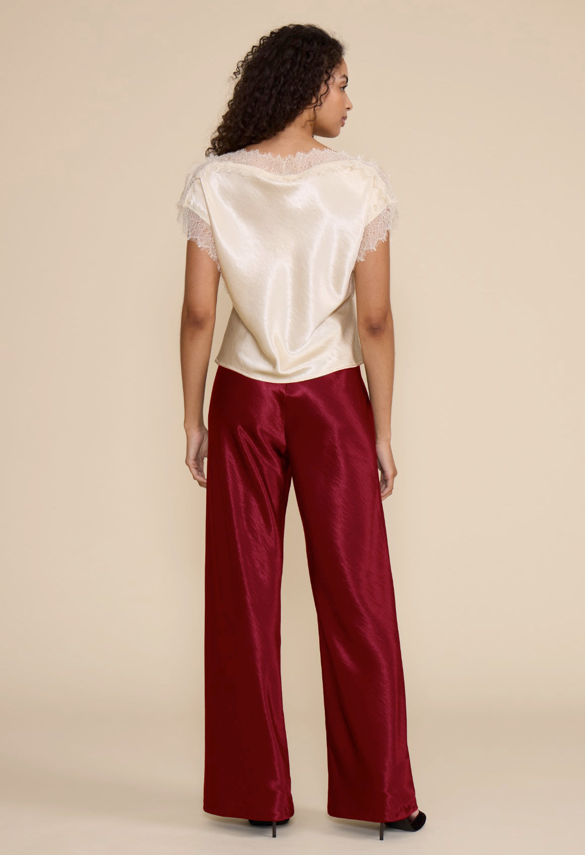 Jeiel Satin Bias Pant