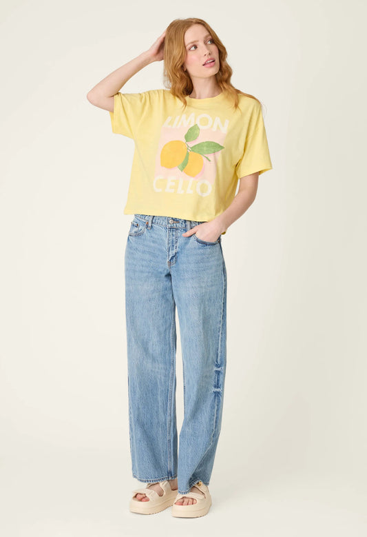 La Dolce Spritz Limoncello Graphic Print T-Shirt