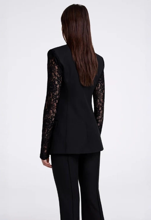 Lace Sleeve Not A Db Blazer