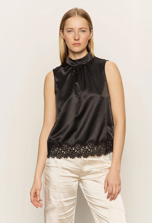 Late Night Satin Tank