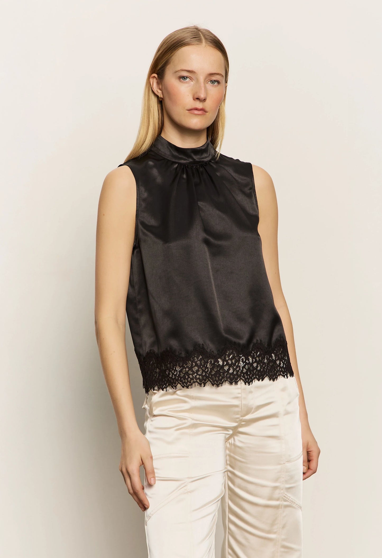 Late Night Satin Tank