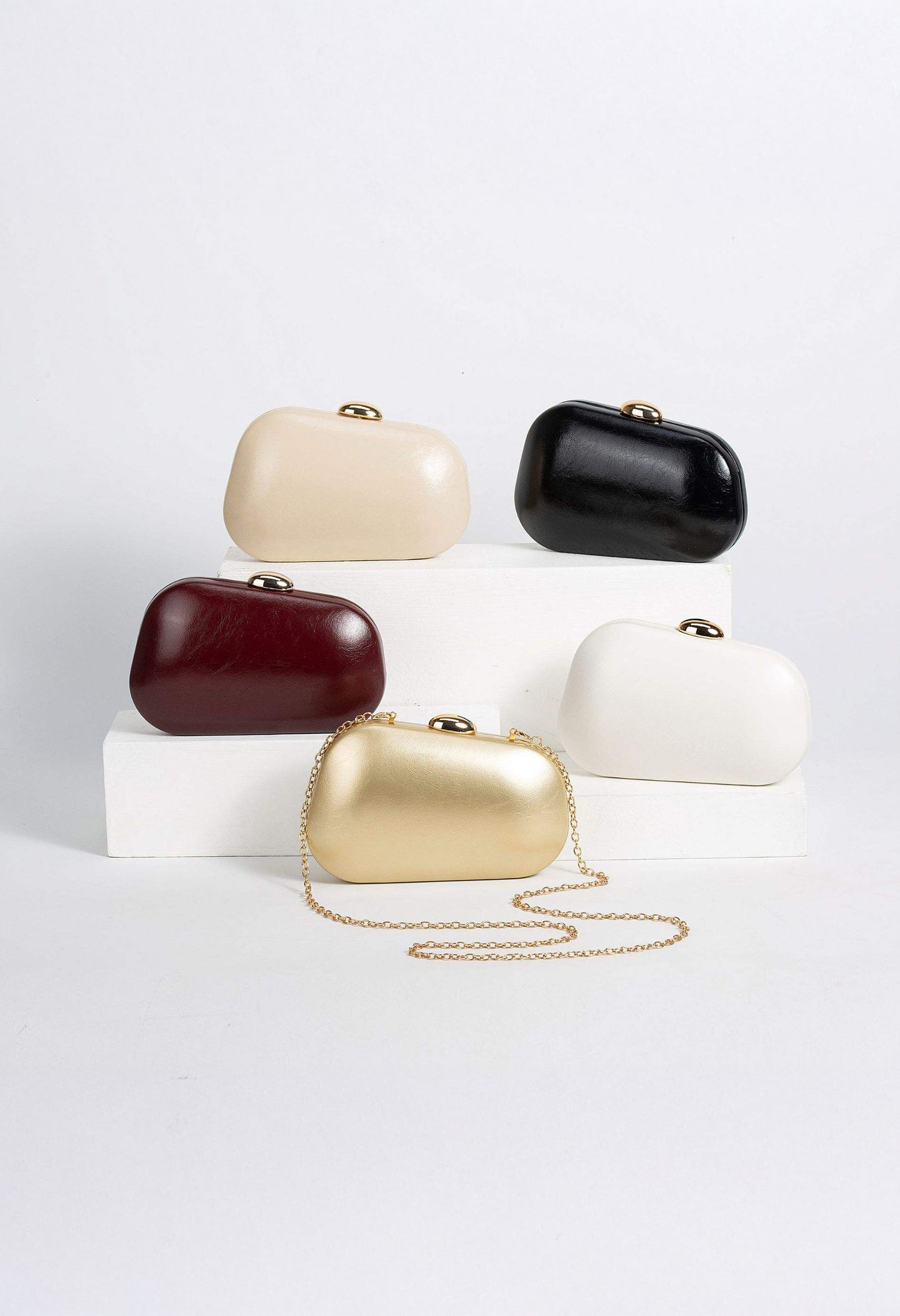 Leather Look Clutch