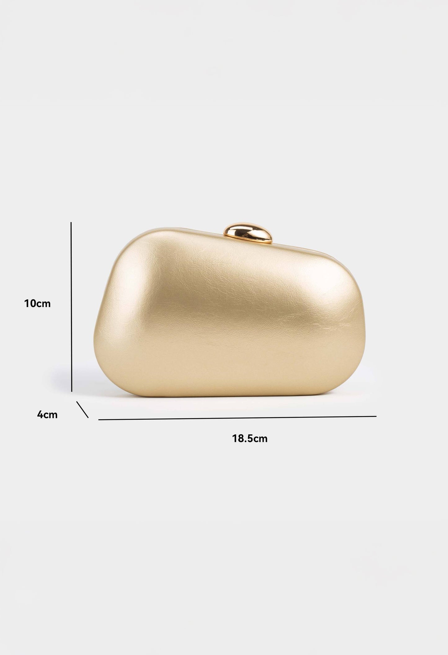 Leather Look Clutch
