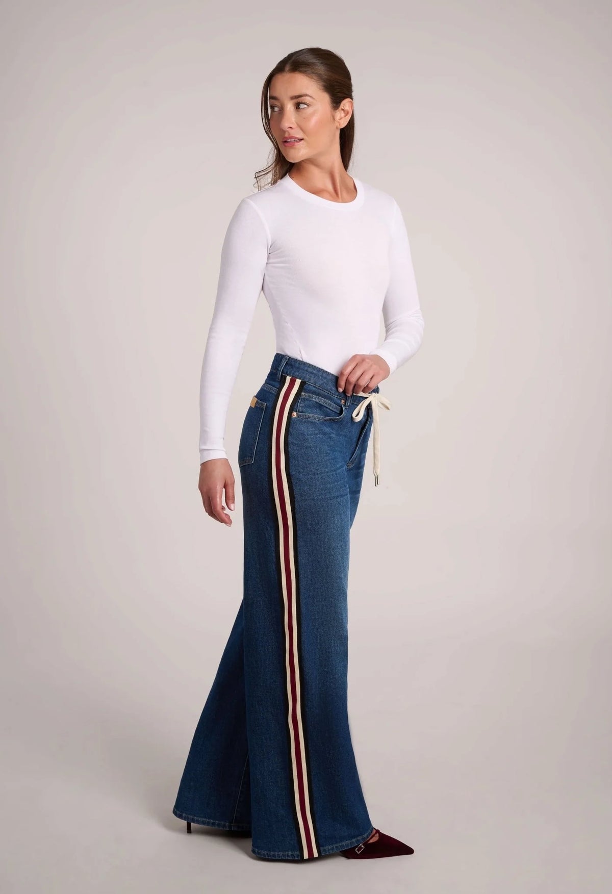 Lily Wide Leg High Rise 32"