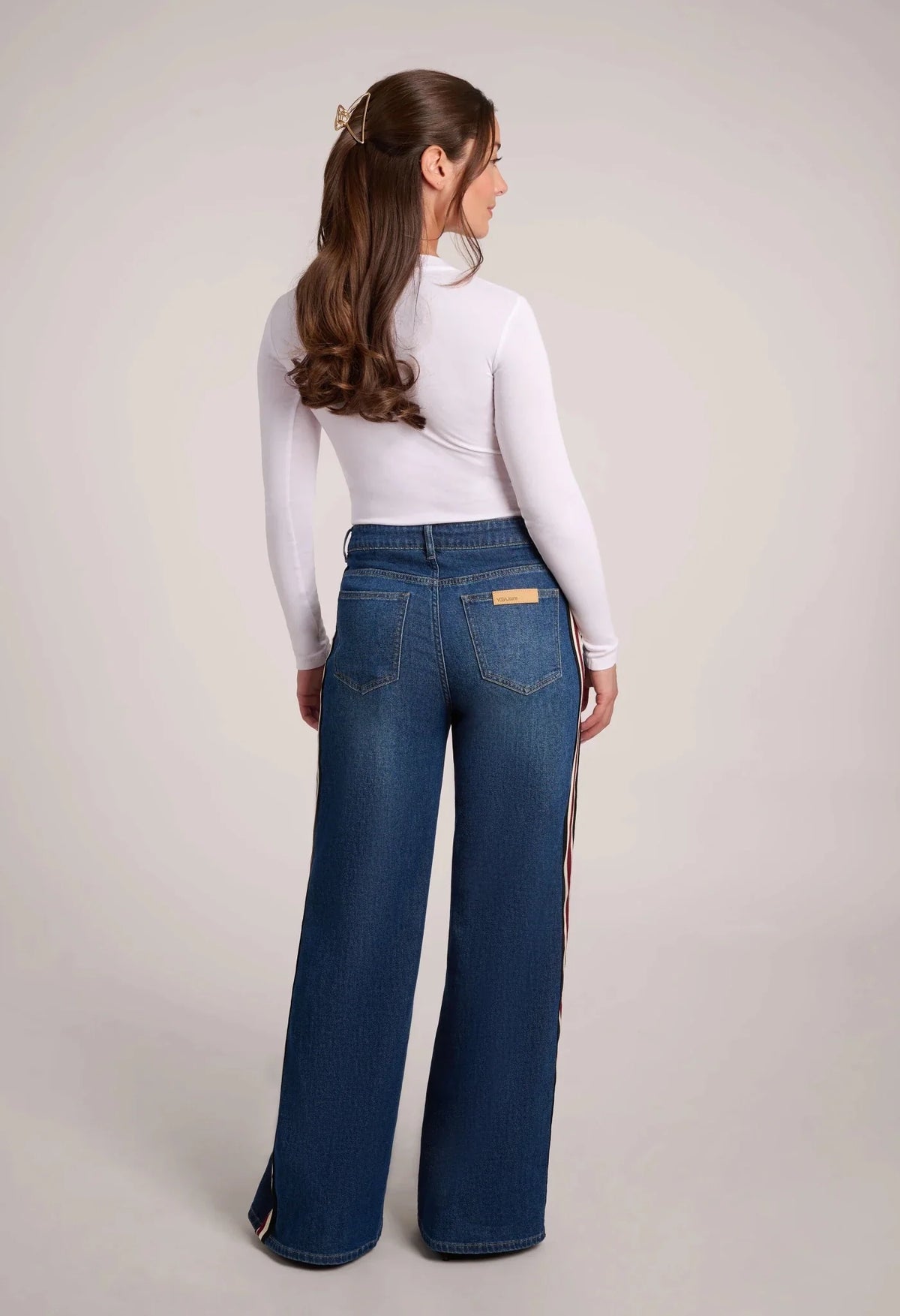 Lily Wide Leg High Rise 32"
