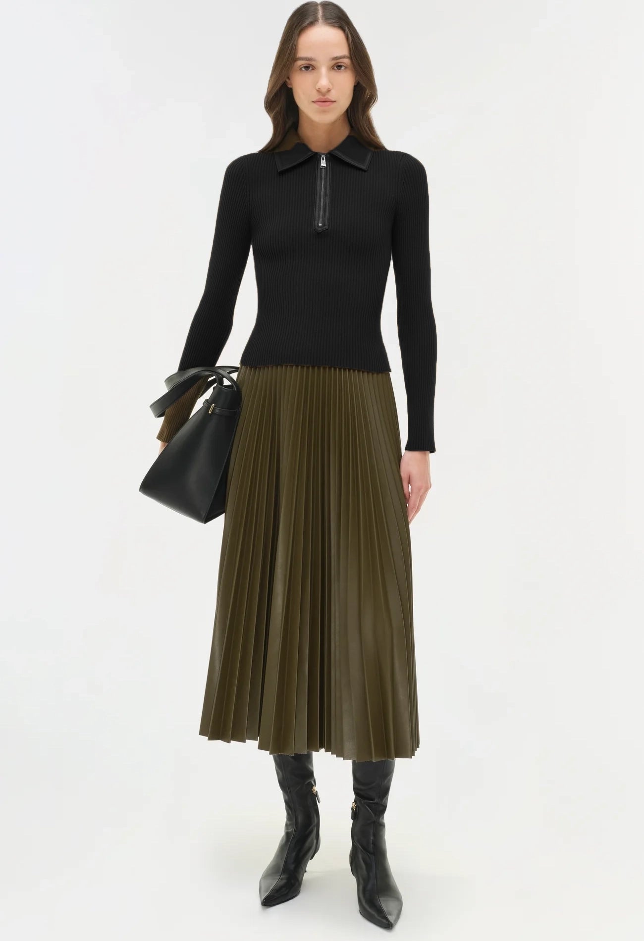 Livana Knit Combo Top