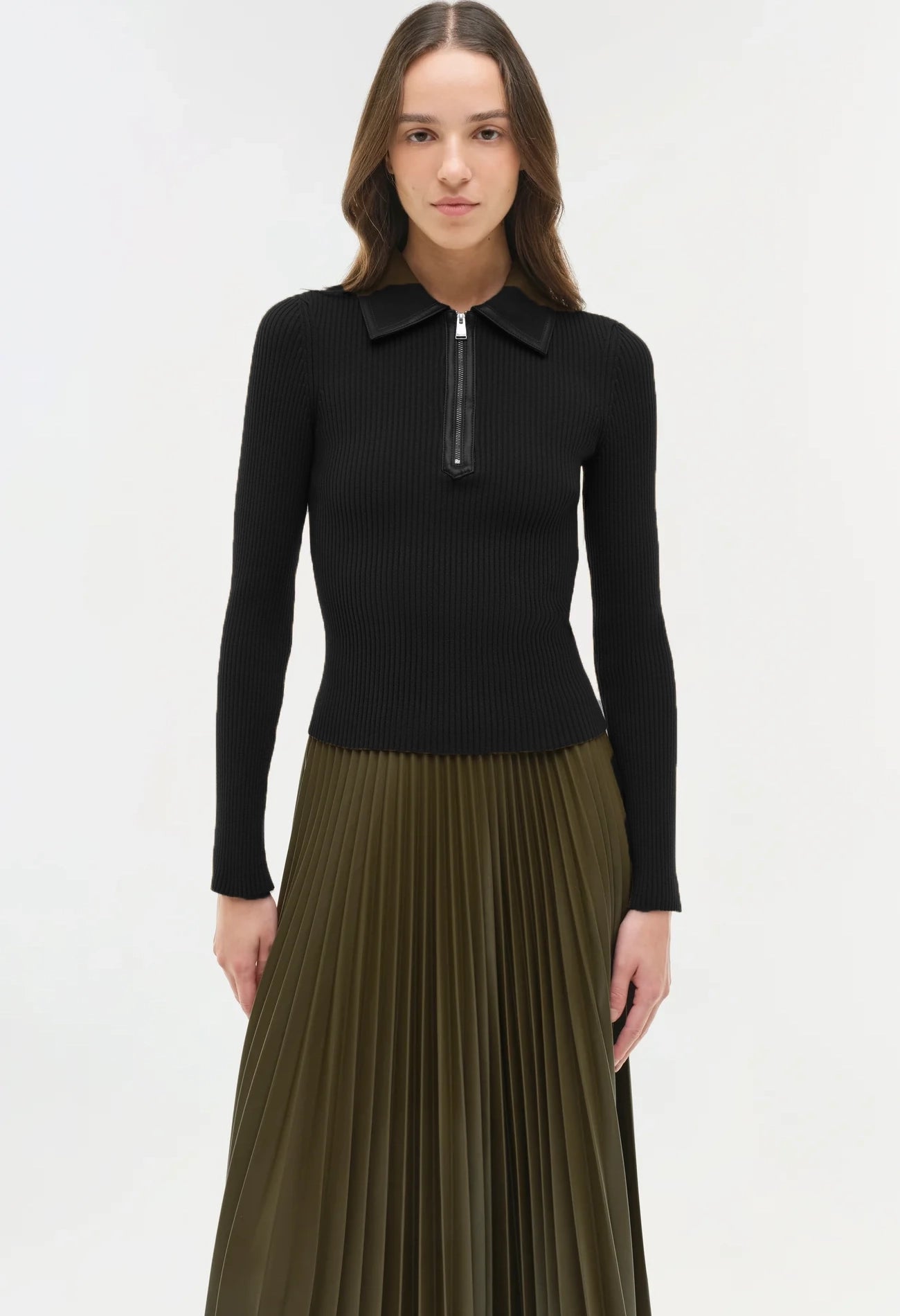 Livana Knit Combo Top