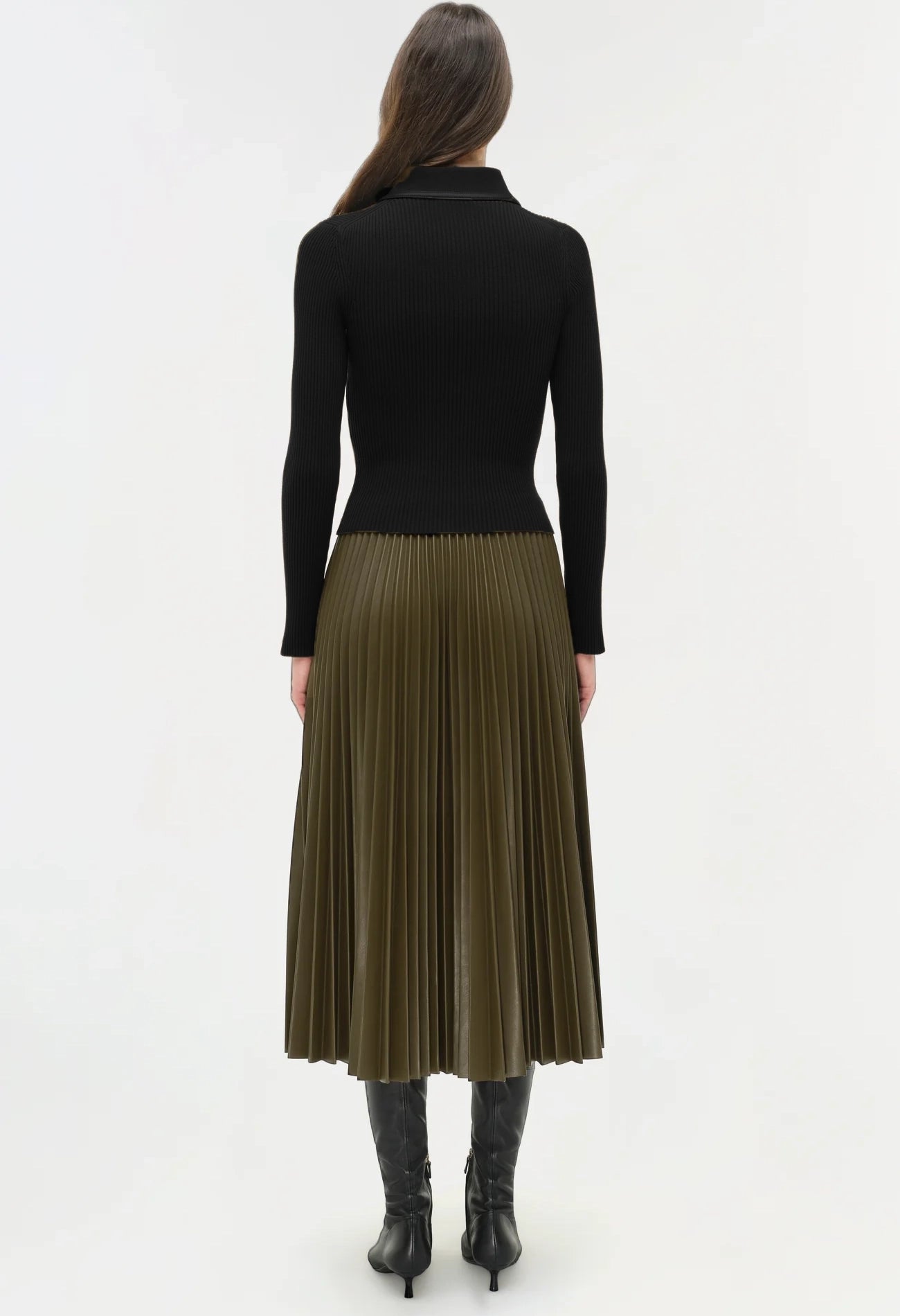 Livana Knit Combo Top