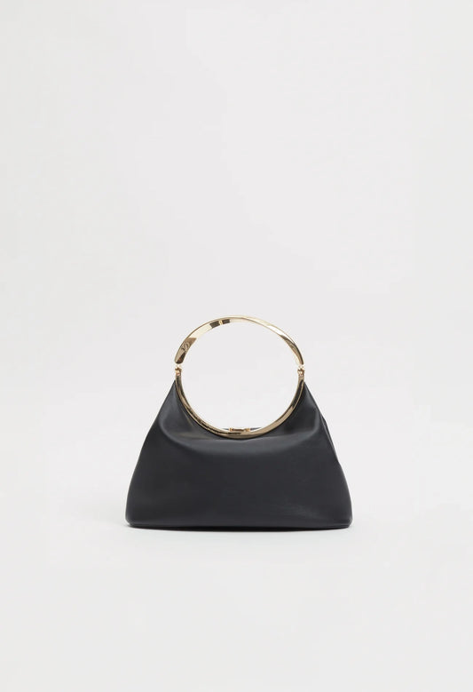 Luca Leather Top Handle Bag