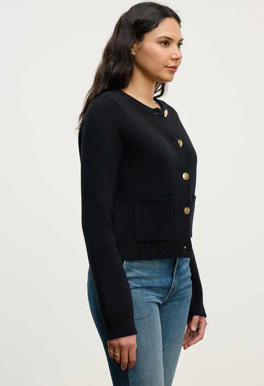 Mahal Cotton Cashmere Jacket Sweater