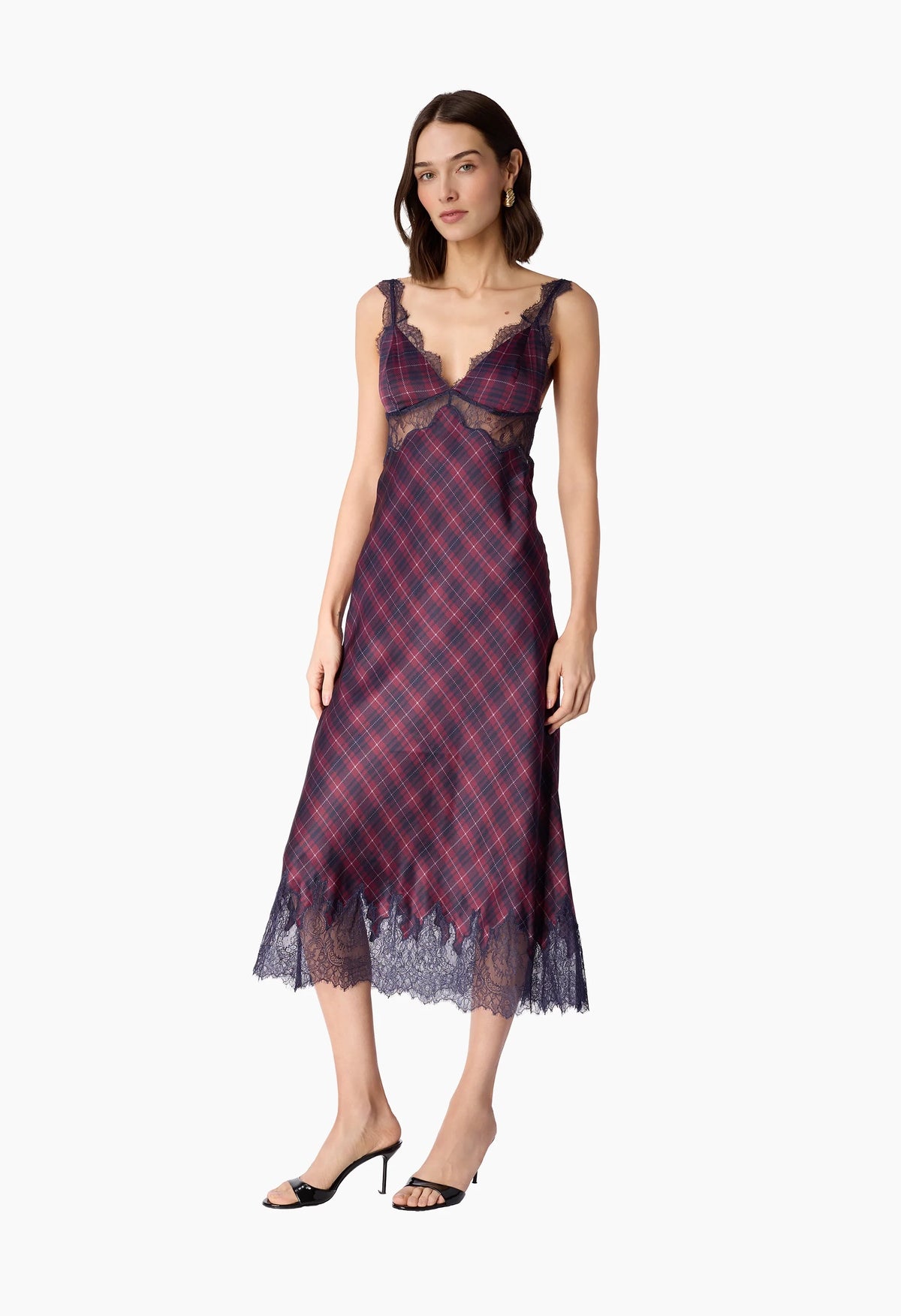 Malcolm Silk Midi Dress