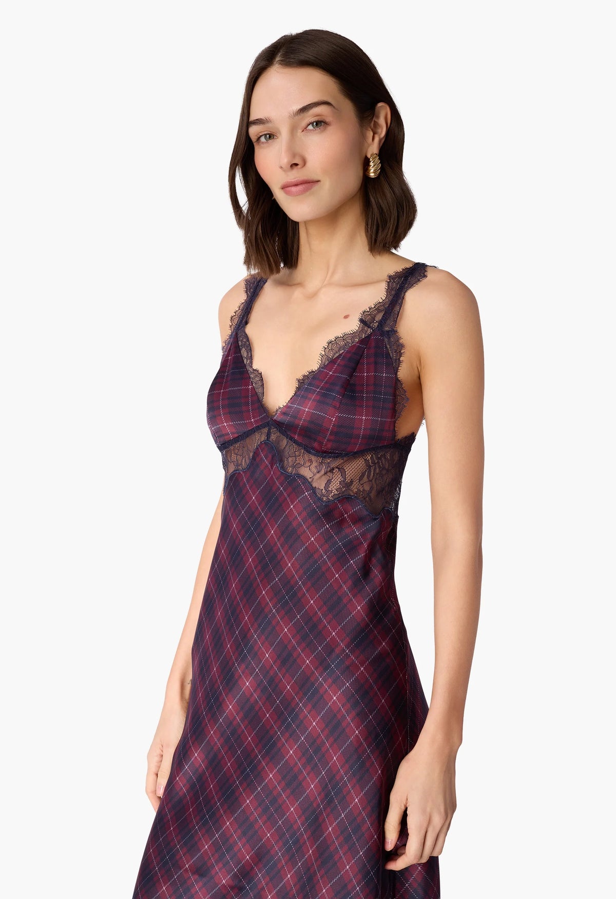 Malcolm Silk Midi Dress