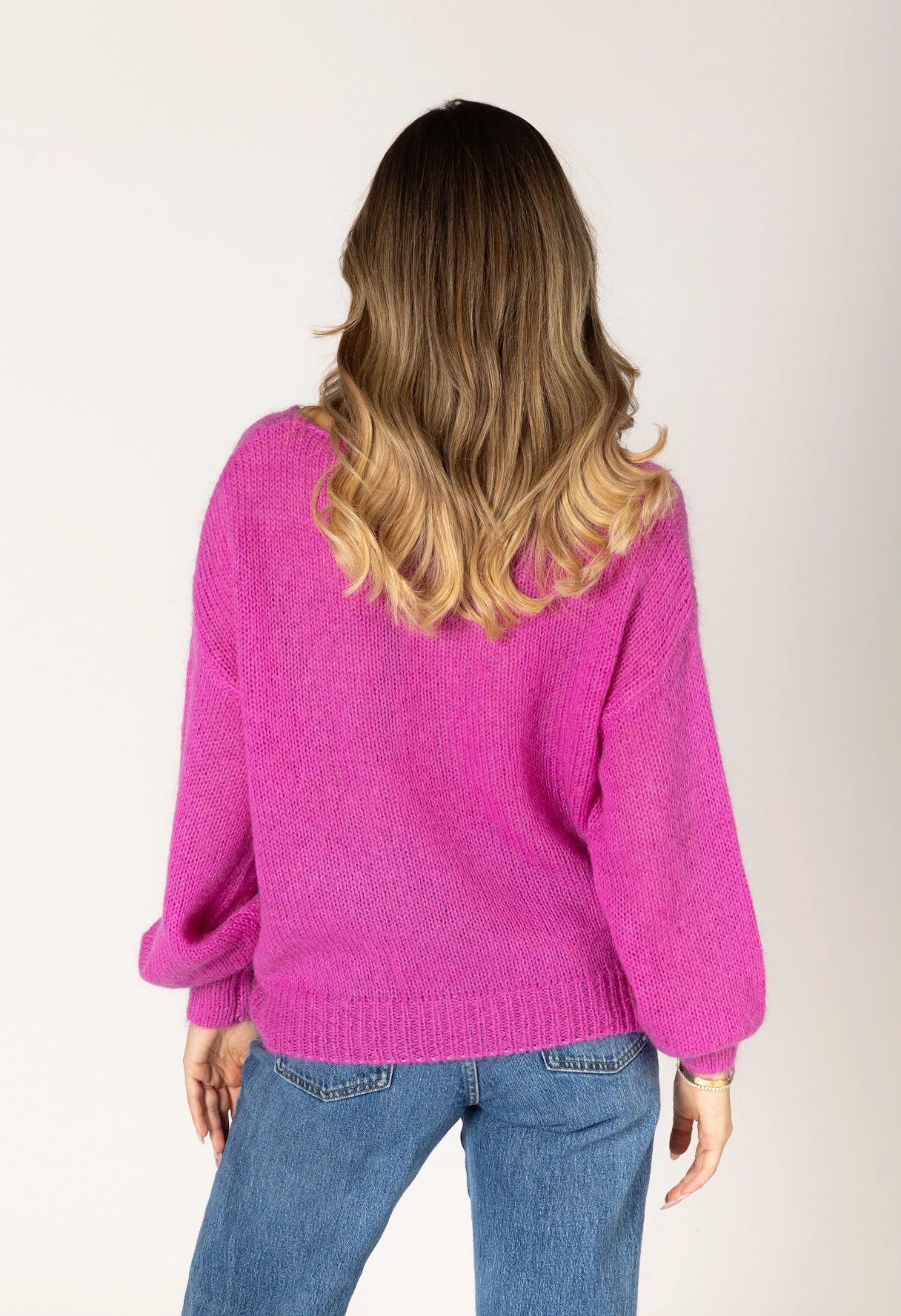 Marigold Mohair Pullover Sweater