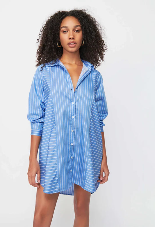 Marni Oversized Button Up Mini Dress